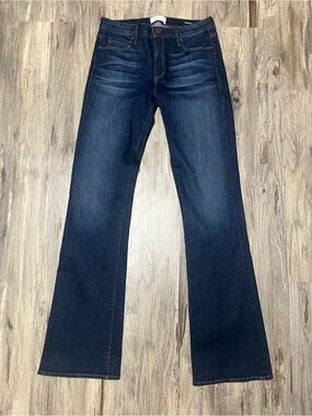 Parker Smith Becky Bootcut Jeans Dark Wash Size 29 10 Inch Rise 33 Inch Inseam
